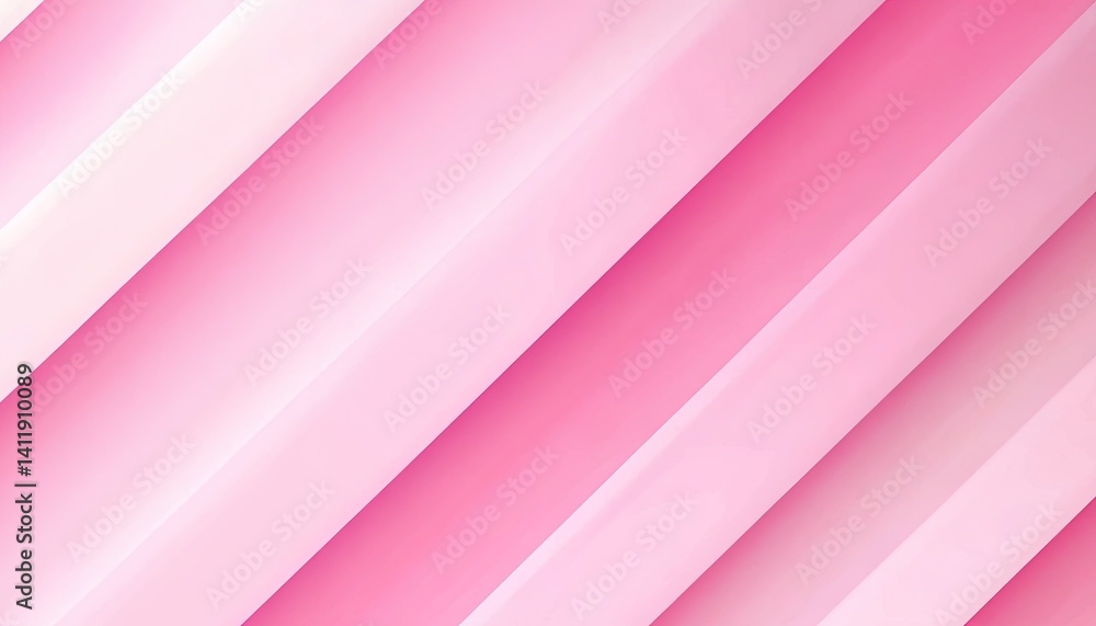 Poster abstract diagonal strips backdrop in varied pink shades texture and smooth lines