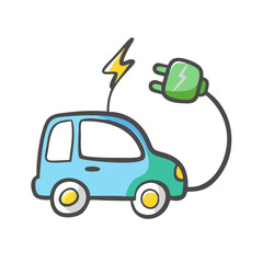 electric vehicles icon, electric vehicles vector illustration-simple illustration of electric vehicles, perfect for electric vehicles logos and icons