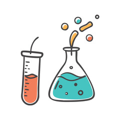 experiment icon, experiment vector illustration-simple illustration of experiment, perfect for experiment logos and icons