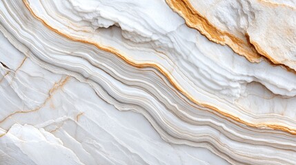 Obraz premium High-resolution shot of elegant white marble texture with soft gray streaks for chic decor