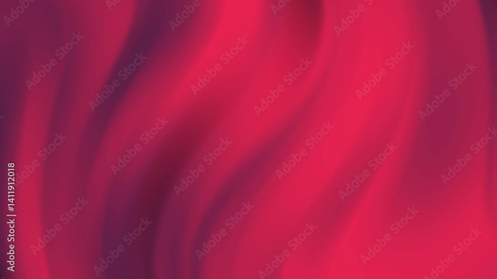 Poster A dynamic abstract image featuring smooth, flowing red waves that create an elegant and vibrant backdrop.
