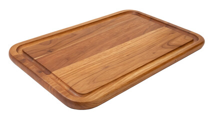 wooden Cutting Board, isolated on transparent background