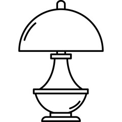 Lamp Line Art