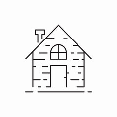 home house icon vector sign