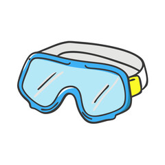 safety goggles icon, safety goggles vector illustration-simple illustration of safety goggles, perfect for safety goggles logos and icons