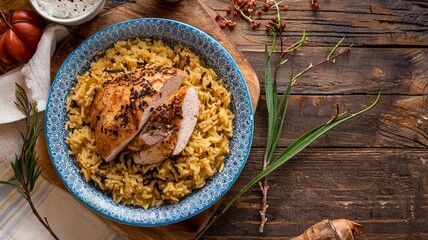 Chicken and Rice Recipe, Baked Chicken and Rice Dish, Easy Chicken and Rice, One-Pan Chicken and Rice, Simple Chicken and Rice, Delicious Chicken and Rice, Flavorful Chicken and Rice, Healthy Chicken 