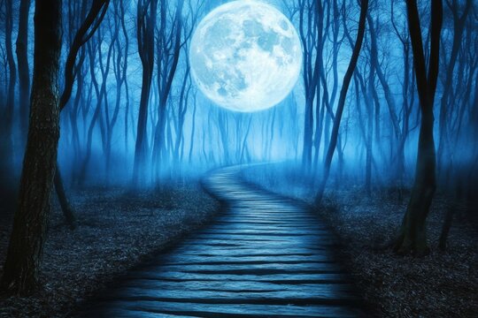 A dark enchanted forest where mushrooms whisper secrets to those who dare listen