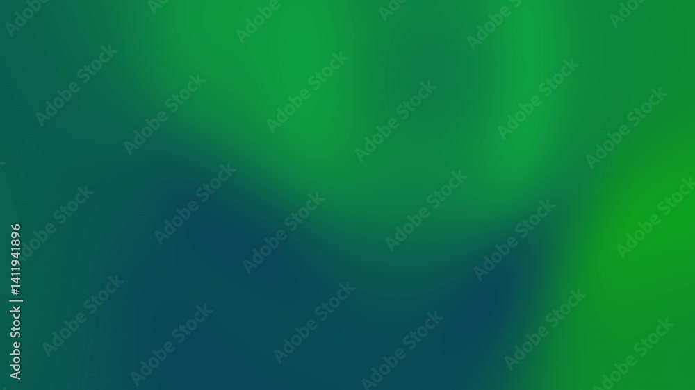 Poster a smooth gradient background featuring varying shades of green and blue, creating a calming visual e