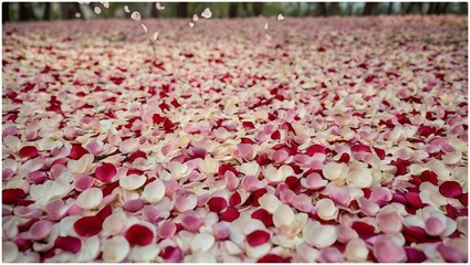 pink tulips in the garden