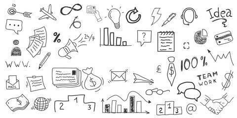 png illustration office design background notebook icon idea graph paper concept bubble vector cloud drawing job creative finance doodle chart report funny set arrow diagram artwork business