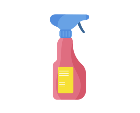 png product chemical flat bleach bottle hygiene cardboard box illustration household cleaner design spray plastic detergent equipment tool pack icon laundered liquid trendy bathroom set background