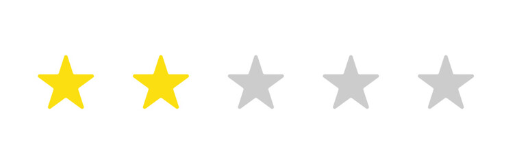 Five stars customer product rating review.