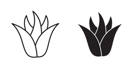 Aloe vera icon