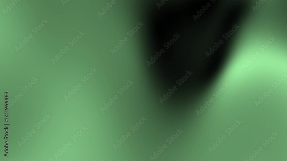 Poster A smooth gradient of green hues, creating a calming and serene background texture.