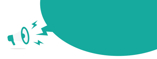 Megaphone for announcing, advertising, and promotion 