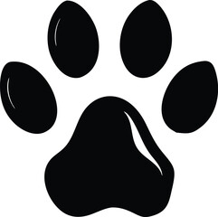 Animal Paw Print Icon for Pets and Wildlife

