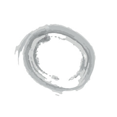 black watercolor pattern isolated on white background