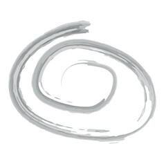 black watercolor pattern isolated on white background