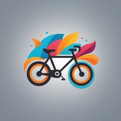 Fototapeta premium vector illustration of a bicycle