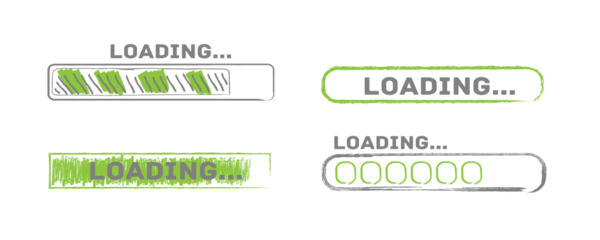 PNG interface symbol circle melody wait design computer element vector digital technology flat