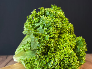 Leaf lettuce or better known as selada keriting is a type of lettuce whose leaf tips are wavy and...