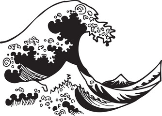 Modern Kanagawa Wave Vector Set