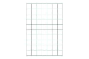 Boxes sheet of paper on transparent background 