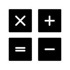 Fototapeta premium calculator icon vector Accounting calculator icon. calculator vector