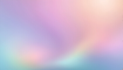 Obraz premium Pastel, soft, and dreamy color gradient background