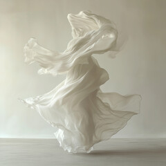 feeling of wind in motion is evident through movement of loose objects billowing clothing and a tangible sense of being in motion 