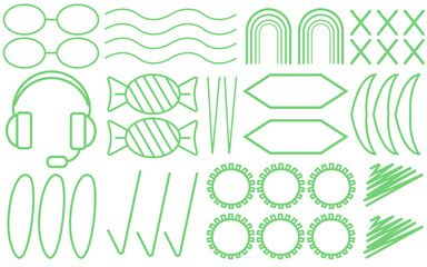 Green abstract figure pattern background vector editable
Vector pattern figure beautiful fashionable