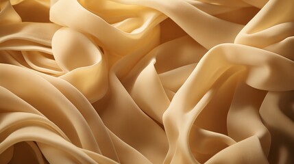 Made of dry uncooked tagliatelle nests.Pasta on a background 
