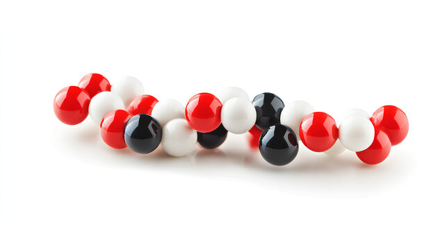 Molecule: Nicotinamide Mononucleotide. Molecular structure. Formula: C11H15N2O8P. Chemical model: Ball and stick. White background