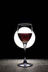 Still life with wine glass	