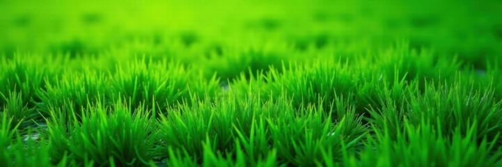 Fototapeta premium Close-up, lush green grass texture, seamless repeat , surface, high resolution, vivid