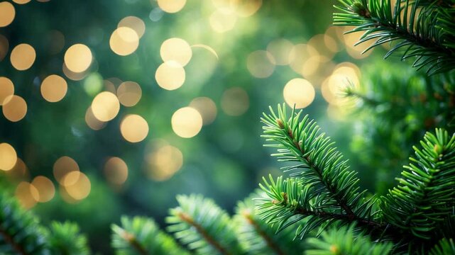 Background featuring pine trees