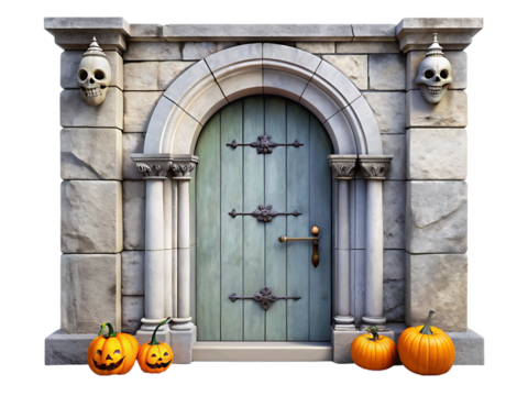 crypt door Halloween