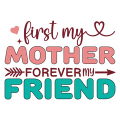 Celebrate Mom with a Cute Leopard Print Typography Tee Design

