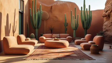 modern living room interior