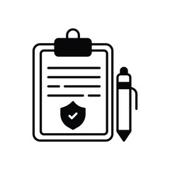 Insurance Policy Vector icon