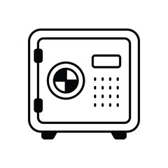 Safe Box Vector icon