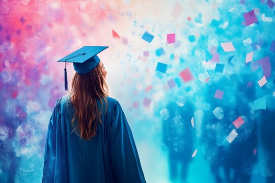 medical intern graduation ceremony background