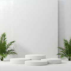 podium white plant