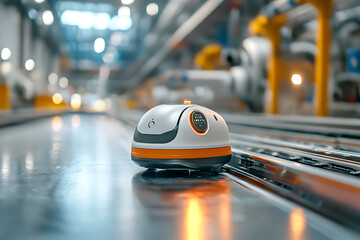Innovative tiny inspection robot navigates industrial environment for enhanced efficiency in automation and monitoring
