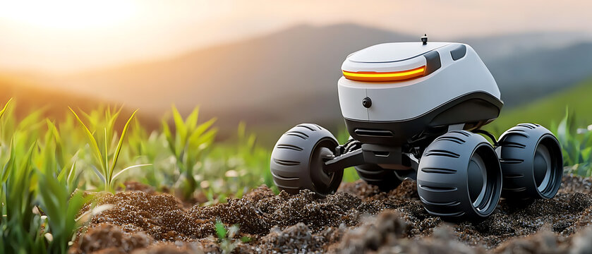 Exploring alien landscapes robotic terrain navigation on a rocky planet futuristic technology remote environment innovative viewpoint for space exploration