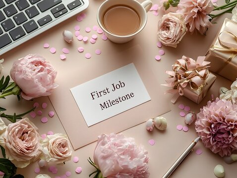 Celebrating a First Job Milestone