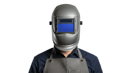 Isolated Welder Mask