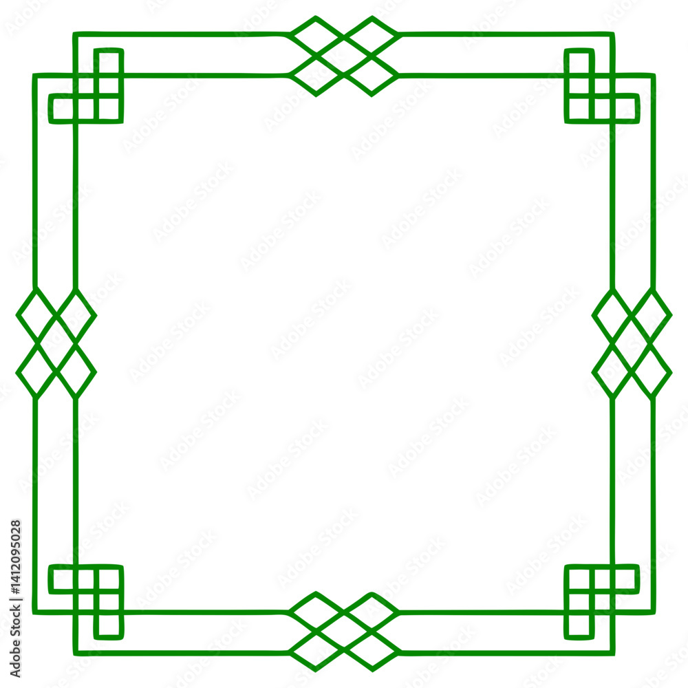 Poster 3d vector frame for text with squares, check symbol, and blank space for design or business concept