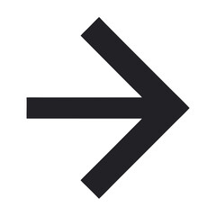 Obraz premium Black 3D arrow icon pointing up in origami style for business and web design