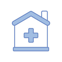Obraz premium Nursing Home Vector icon